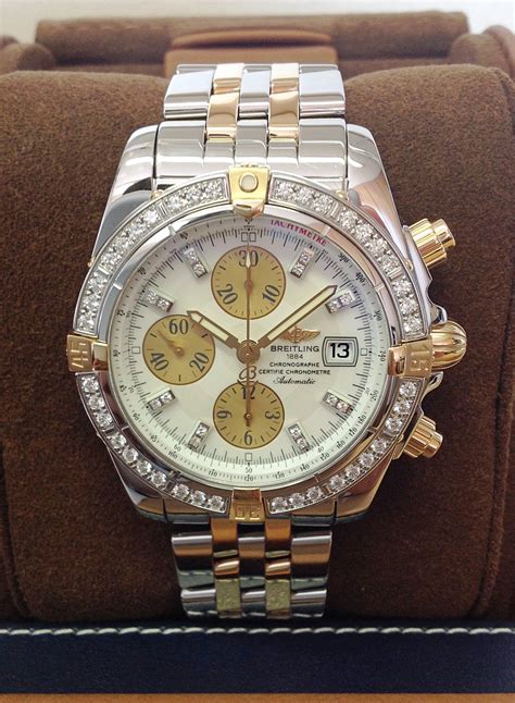 breitling evolution b13356 diamond bezel|Breitling b13356 price.